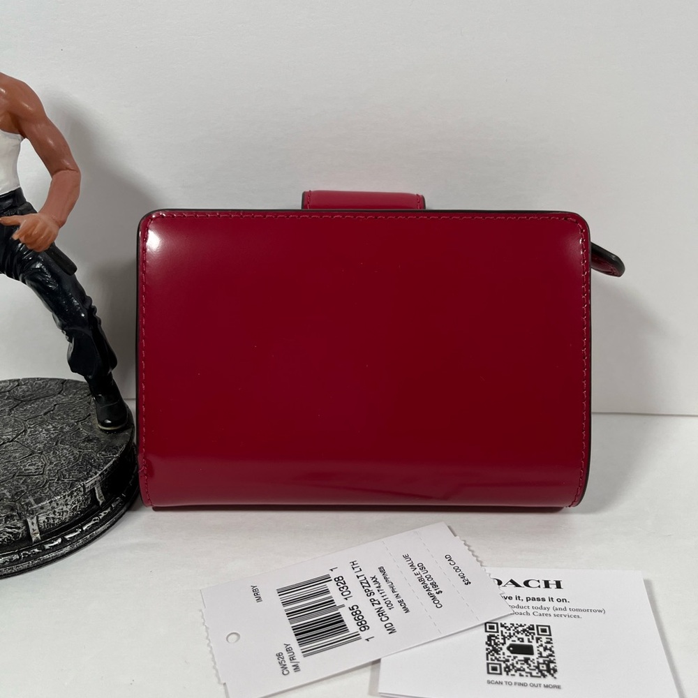 Coach Medium Corner Zip Wallet NWT - Picture 4 of 9
